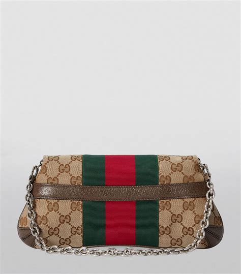 gucci bag black chain|gucci horsebit chain shoulder bag.